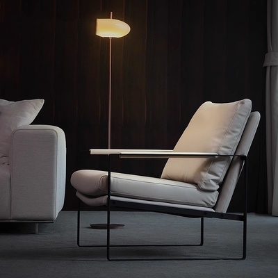 Comfortable Single Person Lounge Chair Custom Size One Seat Sofa For Bedroom
