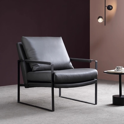 Comfortable Single Person Lounge Chair Custom Size One Seat Sofa For Bedroom