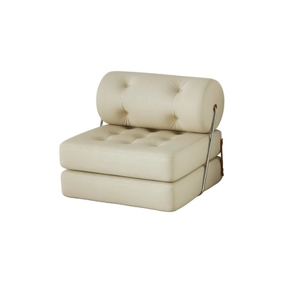 Small Apartment Single Sofa Folding Bed Tofu Block Leisure Lazy Sofa Chair OEM Design