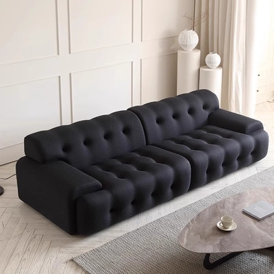 Commercial Hotel Fabric Sofa Cream Style Living Room Modern Sofa Customizable Size