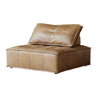 Custom Sizes Small Leather Recliner Sofa Chair Living Room Modern Leather Sofa