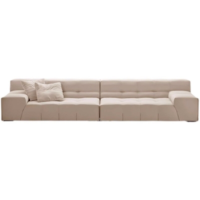 L Shaped Living Room Fabric Sofa Small Apartment Modern Modular Sofa Nordic Style