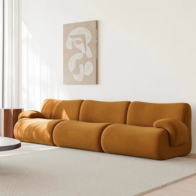 Fabric Living Room Compression Sofa Small Folding Retro American Removable Sofa