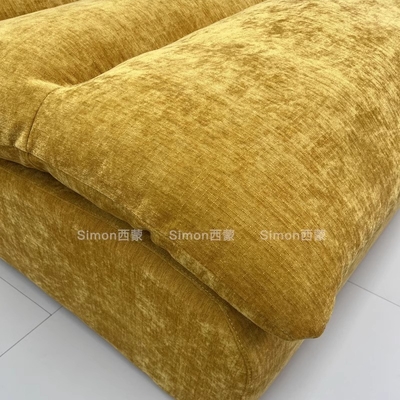 Balcony Compression Single Casual Lazy Sofa Rabbit Hair Sofa Chair Comfortable