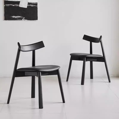 Ash Wood Modern Dining Chair Home Simple Restaurant Dining Table Chair High End