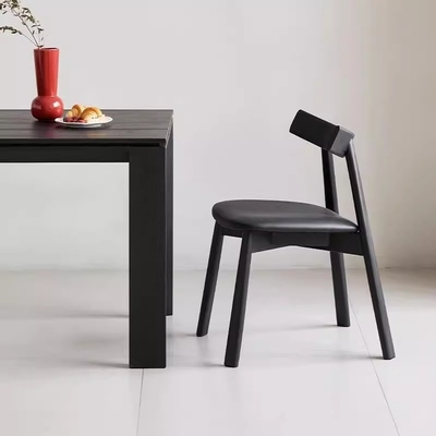 Ash Wood Modern Dining Chair Home Simple Restaurant Dining Table Chair High End