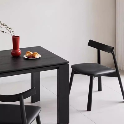 Ash Wood Modern Dining Chair Home Simple Restaurant Dining Table Chair High End