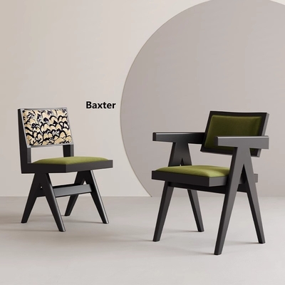 OEM Design Solid Wood Modern Dining Chair Home Dining Room Chair Light Luxury