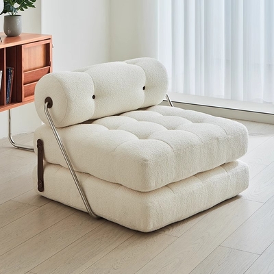 Dual Purpose Living Room Single Sofa Bed Chair Dual Rollaway Lazy Single Couch Bed