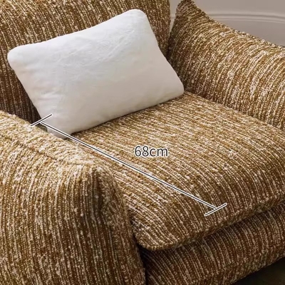 Italian Minimalist Modern Single Lounge Chair Luxury Lazy One Person Couch Chair