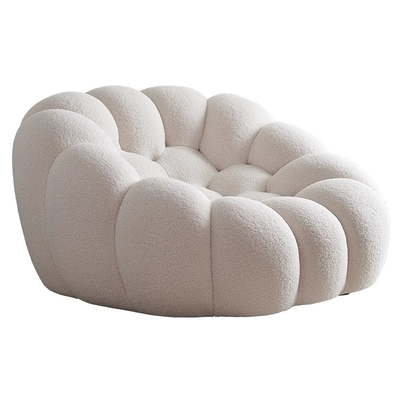 OEM Compressible Lazy Leisure Pumpkin Sofa Chair Foam Back For Lying And Sleeping