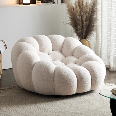 OEM Compressible Lazy Leisure Pumpkin Sofa Chair Foam Back For Lying And Sleeping