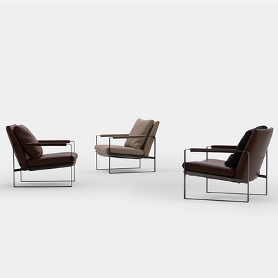 OEM ODM Nordic Single Sofa Chair Living Room Light Luxury Individual Lounge Chair