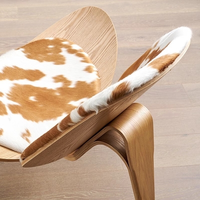 Balcony Nordic Smile Shell Lounge Chair 1 Seater Backrest Airplane Chair Modern Design