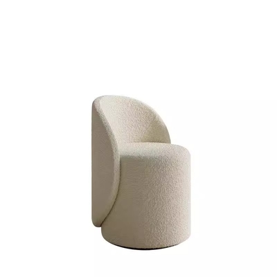 Light Luxury Minimalist Backrest Dressing Table Stool Home Makeup Chair OEM Logo