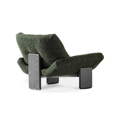 Living Room  Single Sofa Chair Solid Wood  Designer Armchair High End