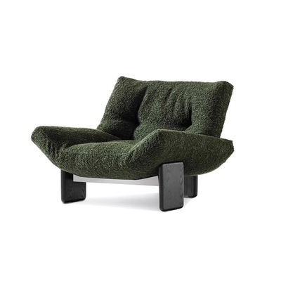 Living Room  Single Sofa Chair Solid Wood  Designer Armchair High End