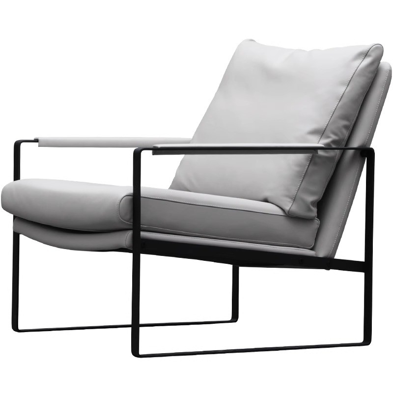 Comfortable Single Person Lounge Chair Custom Size One Seat Sofa For Bedroom